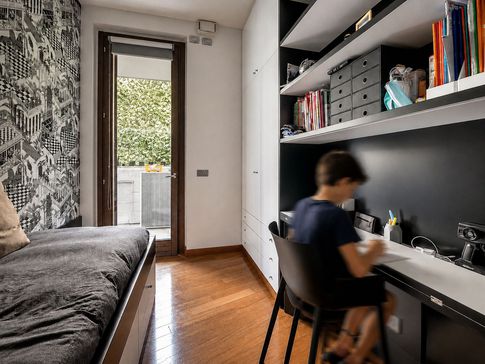 Camera da Letto in stile contemporaneo di 20 di Equus Architects