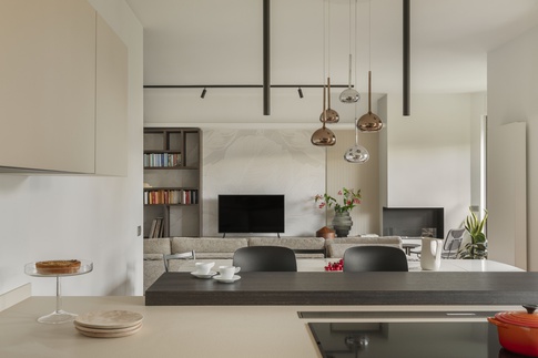 Open Space in stile moderno di 61 di Chantal Forzatti architetto