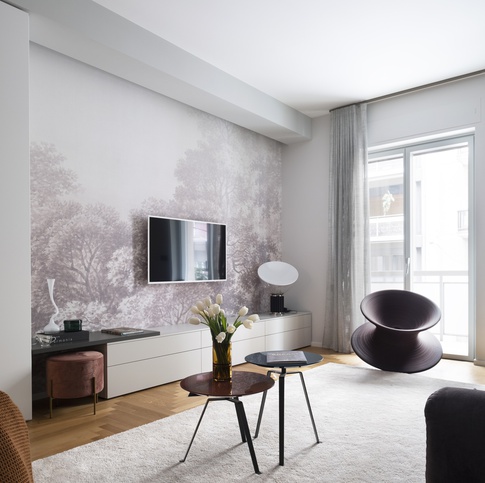 Open Space in stile contemporaneo di 50 di Michela Cordisco Interiors Open Space in stile contemporaneo di 50 di Michela Cordisco Interiors