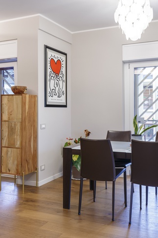 Sala da Pranzo in stile contemporaneo di 32 di Valentina Varricchio Architetto