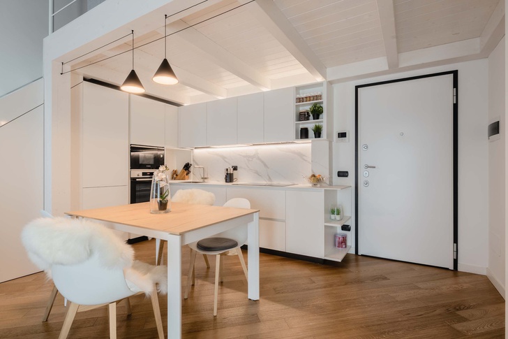 Open Space in stile nordico di 25 di Annalisa Carli Architetto