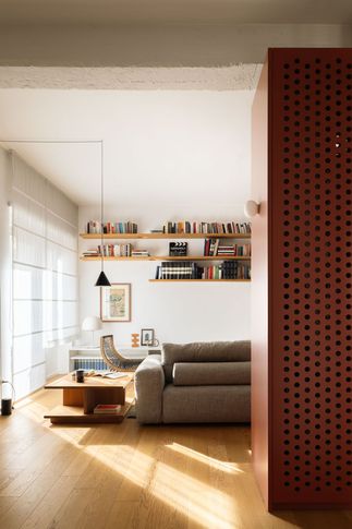 Open Space in stile contemporaneo di 120 di RM\Architecture Open Space in stile contemporaneo di 120 di RM\Architecture