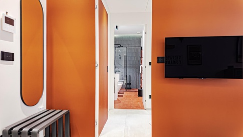 Open Space in stile contemporaneo di 16 di 33mq
