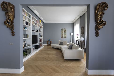 Soggiorno in stile moderno di 29 di Architetto Francesco Franchini