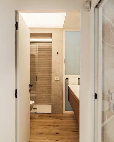 Bagno in stile contemporaneo di 4 di Francesco Cardano Interior Designer