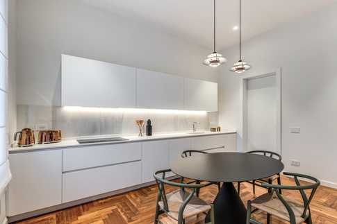 Cucina in stile contemporaneo di 25 di MOB Architects Cucina in stile contemporaneo di 25 di MOB Architects