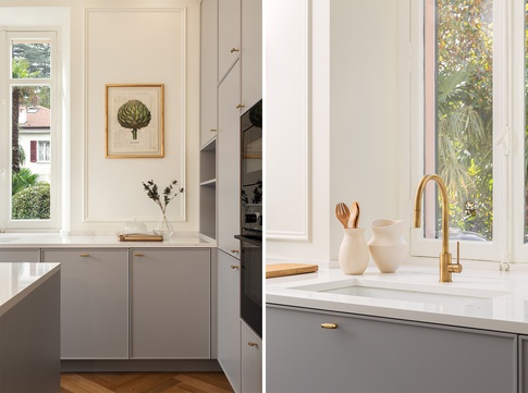 Cucina in stile moderno di 25 di NOMADE ARCHITETTURA
