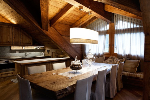 Cucina in stile rustico di 36 di Elena Vigano' Architetto
