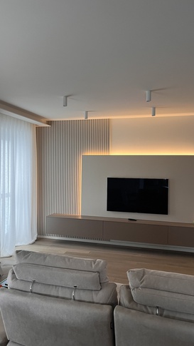 Open Space in stile nordico di 100 di Lorena Beccaria Interiors