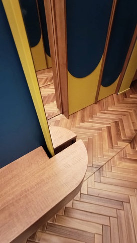 Ingresso in stile maximalista di 6 di Rachele Biancalani Studio