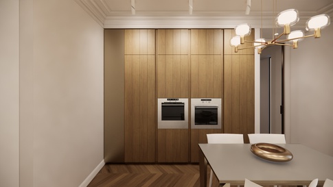 Cucina in stile contemporaneo di 20 di Studio Gaetano Riccardelli