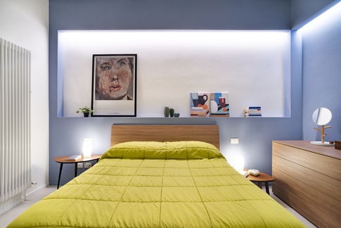 Camera da Letto in stile pop art di 17 di Annalisa Buscarini Ingegnere Edile Architetto