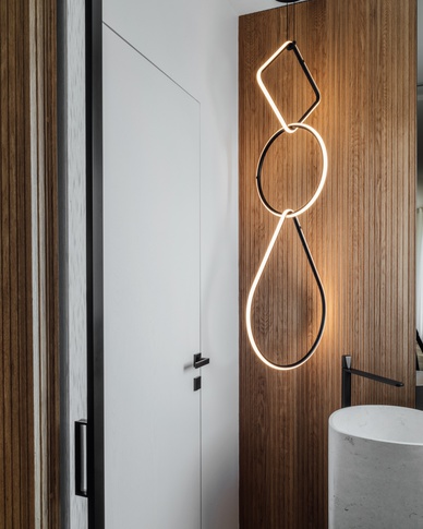 Bagno in stile contemporaneo di 4 di Francesco Cardano Interior Designer