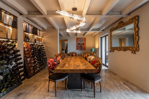 Sala da Pranzo in stile contemporaneo di 85 di EmmePi Architettura