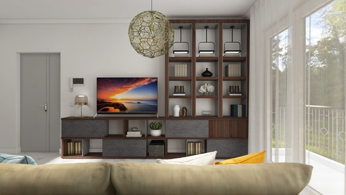 Open Space in stile contemporaneo di 31 di Nicoletta Russo Interior Designer