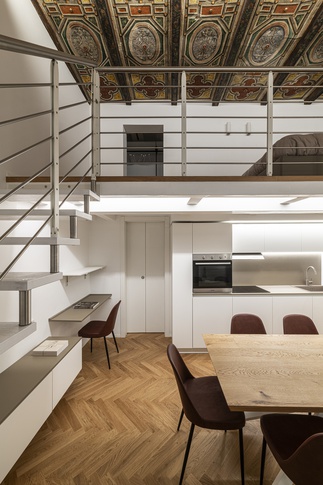 Open Space in stile contemporaneo di 30 di Studio DOM