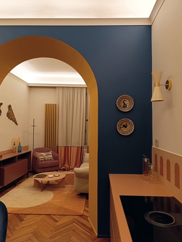 Cucina in stile maximalista di 11 di Rachele Biancalani Studio Cucina in stile maximalista di 11 di Rachele Biancalani Studio