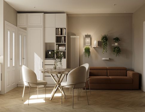 Soggiorno in stile classico di 21 di Elena Russo Interiors