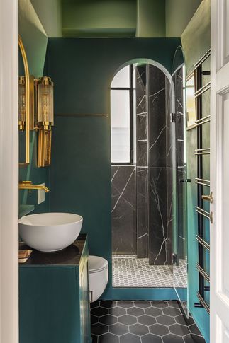 Bagno in stile eclettico di 5 di Lascia la Scia