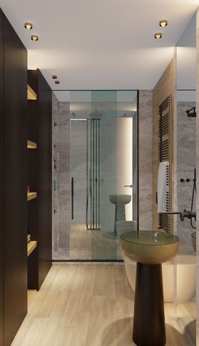 Bagno in stile classico di 10 di Salvatore Sito Interior Designer