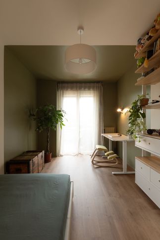 Camera da Letto in stile contemporaneo di 12 di Gambino Flamini | architetti