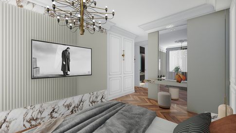 Camera da Letto in stile classico di 25 di Salvatore Sito Interior Designer