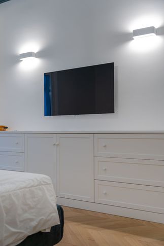 Camera da Letto in stile industriale di 17 di Menniti & Mercuri S.r.l