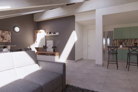Open Space in stile moderno di 45 di Studio LABventinove
