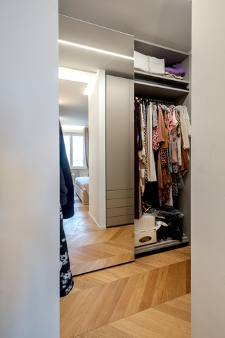 Camera da Letto in stile moderno di 20 di Bossi Vigorito Building Interior