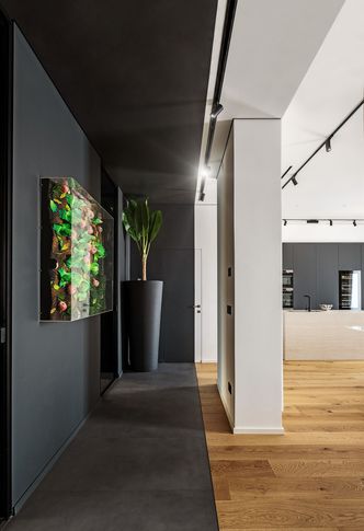 Ingresso in stile contemporaneo di 8 di kkarchitecture