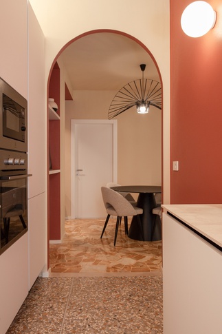 Cucina in stile contemporaneo di 9 di SuMisura Architetti