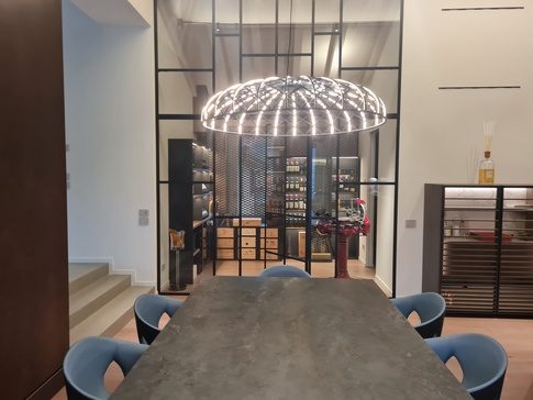 Sala da Pranzo in stile soft industrial di 28 di ARCHIabita Sala da Pranzo in stile soft industrial di 28 di ARCHIabita