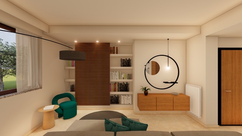 Open Space in stile soft industrial di 45 di Andrea Corallo Design Studio Open Space in stile soft industrial di 45 di Andrea Corallo Design Studio