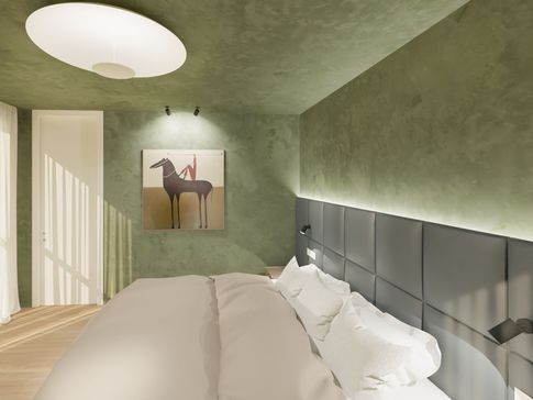 Camera da Letto in stile moderno di 16 di MICHELE VOLPI STUDIO INTERIOR DESIGN