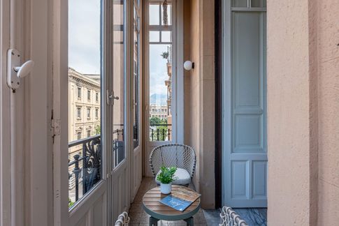 Open Space in stile mediterraneo di 25 di Marila Fasulo Architetto