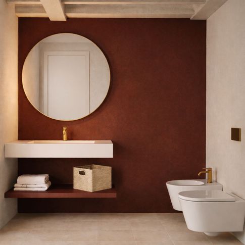 Bagno in stile japandi di 13 di EmmePi Architettura