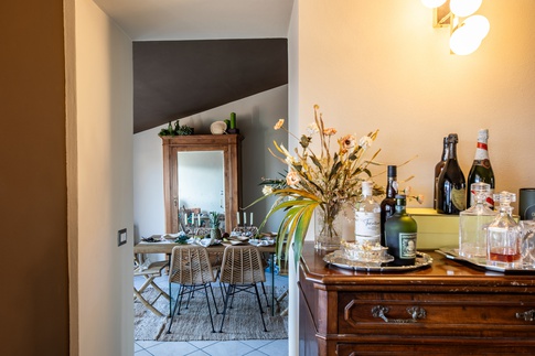 Sala da Pranzo in stile eclettico di 17 di Valeria Home Interior Sala da Pranzo in stile eclettico di 17 di Valeria Home Interior