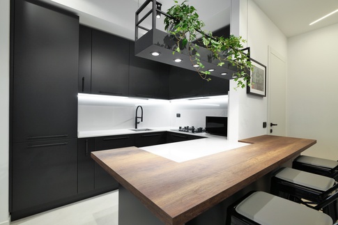 Open Space in stile soft industrial di 45 di Desearq studio - architettura e interior design