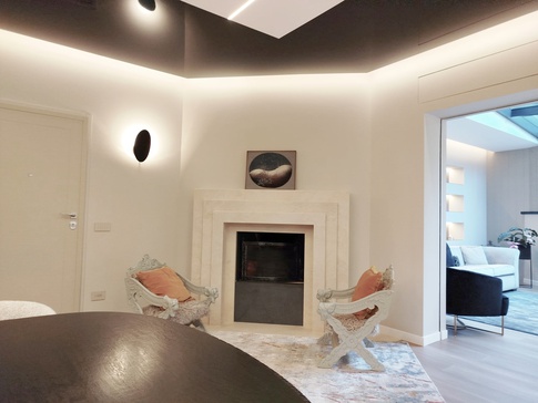 Sala da Pranzo in stile moderno di 40 di Stefano Proietti Architetto