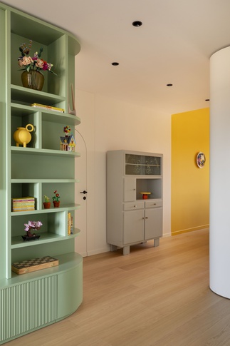 Soggiorno in stile moderno di 31 di Arch. Martina Pozzi MP_archistudio