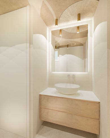 Bagno di Servizio in stile minimal di 6 di MICHELE VOLPI STUDIO INTERIOR DESIGN Bagno di Servizio in stile minimal di 6 di MICHELE VOLPI STUDIO INTERIOR DESIGN