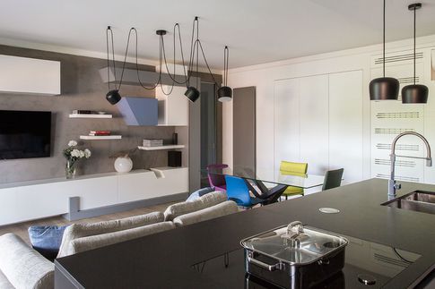 Open Space in stile minimal di 42 di RT_architetto