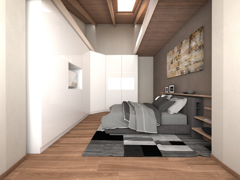 Camera da Letto in stile contemporaneo di 20 di Francesca Boglio Architetto Camera da Letto in stile contemporaneo di 20 di Francesca Boglio Architetto