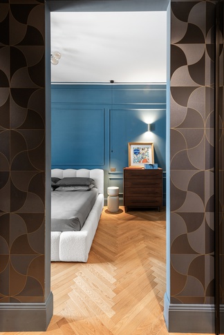 Camera da Letto in stile classico di 18 di Caprioli Architetti