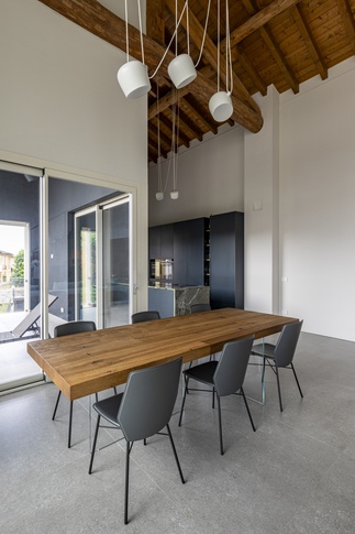 Open Space in stile contemporaneo di 60 di Andrea Benedetti Architetto
