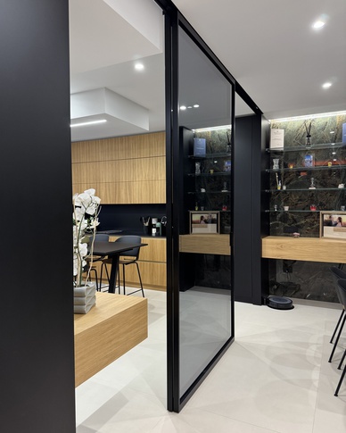 Open Space in stile contemporaneo di 55 di IMA STUDIO