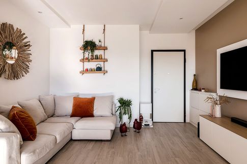 Soggiorno in stile mediterraneo di 40 di oRganiCa aRCh studio Soggiorno in stile mediterraneo di 40 di oRganiCa aRCh studio