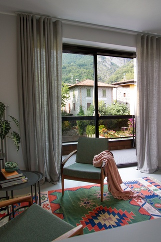 Open Space in stile vintage di 30 di Elena Russo Interiors