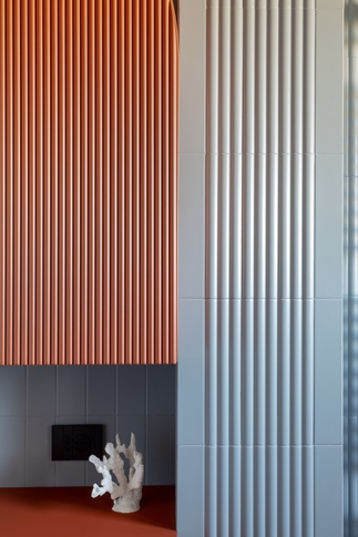 Bagno in stile moderno di 5 di Arch. Martina Pozzi MP_archistudio