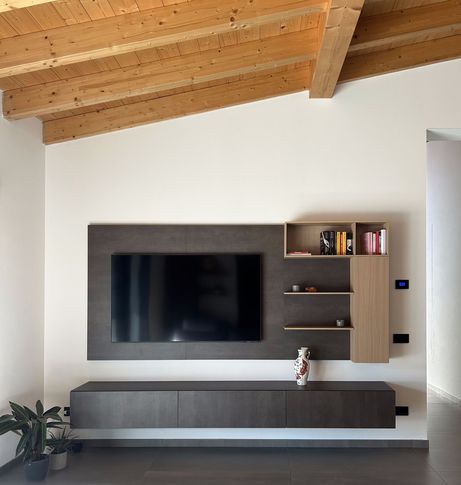 Open Space in stile contemporaneo di 53 di Giulia Dagheti Architetto